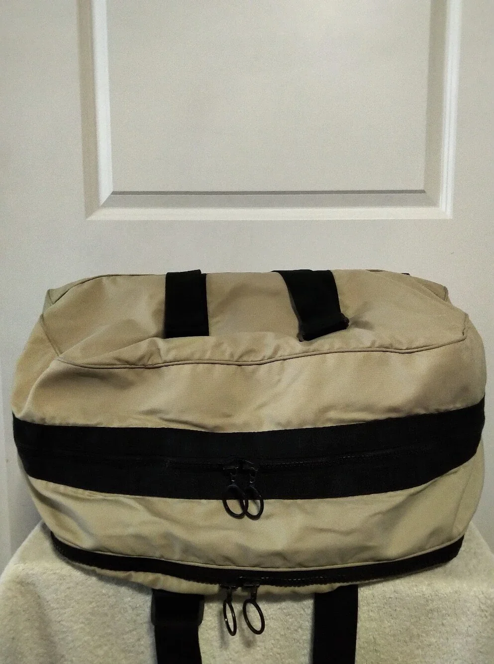 Authentic Chanel Sport Line Boston Travel Bag